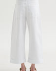 Pullosa - Denim Pants, Optical White