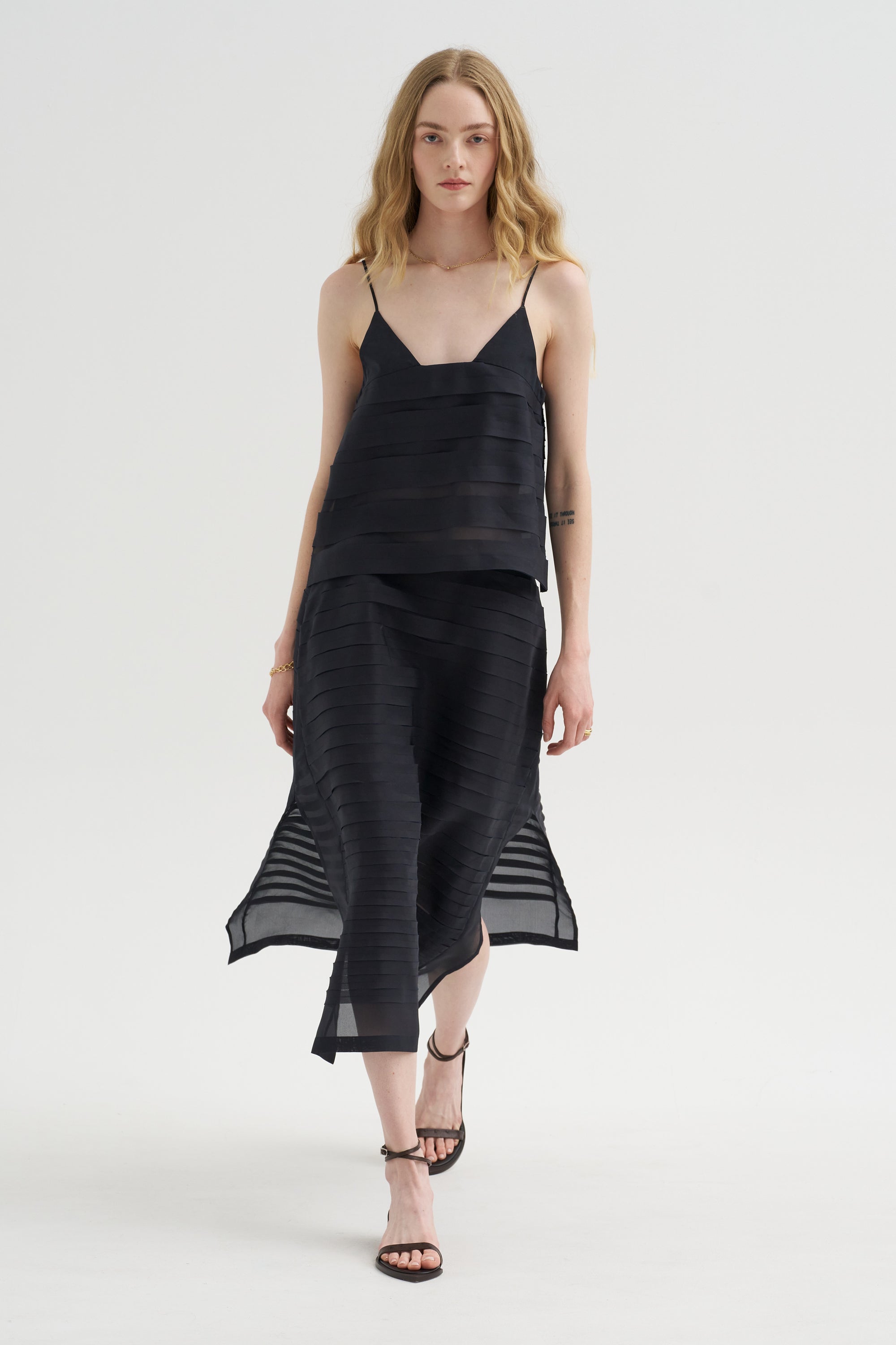 Sironi - A-Line Skirt, Navy