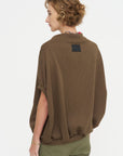 Neela - Puff Sleeve Cardigan, Bronze