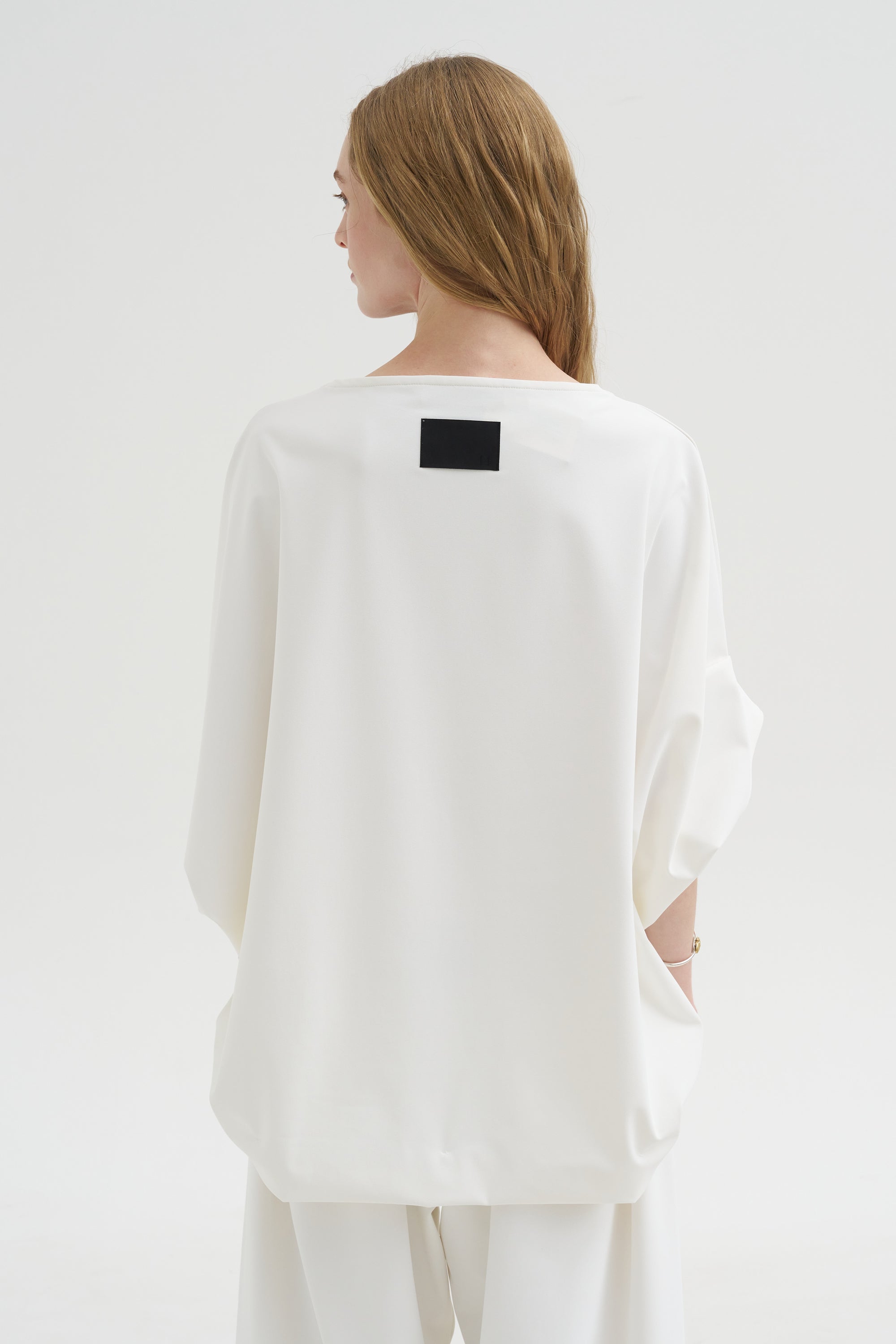 Nikita - Hexagon Top, White