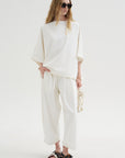 Nikita - Hexagon Top, White