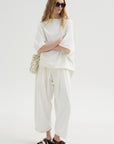 Nikita - Hexagon Top, White