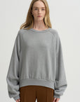 Olympia Sweatshirt, Light Grey