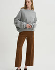 Olympia Sweatshirt, Light Grey