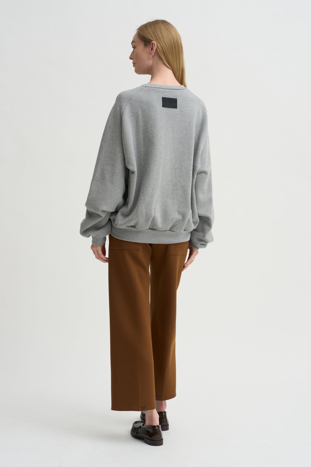 Olympia Sweatshirt, Light Grey