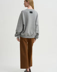 Olympia Sweatshirt, Light Grey