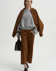Olympia Sweatshirt, Light Grey