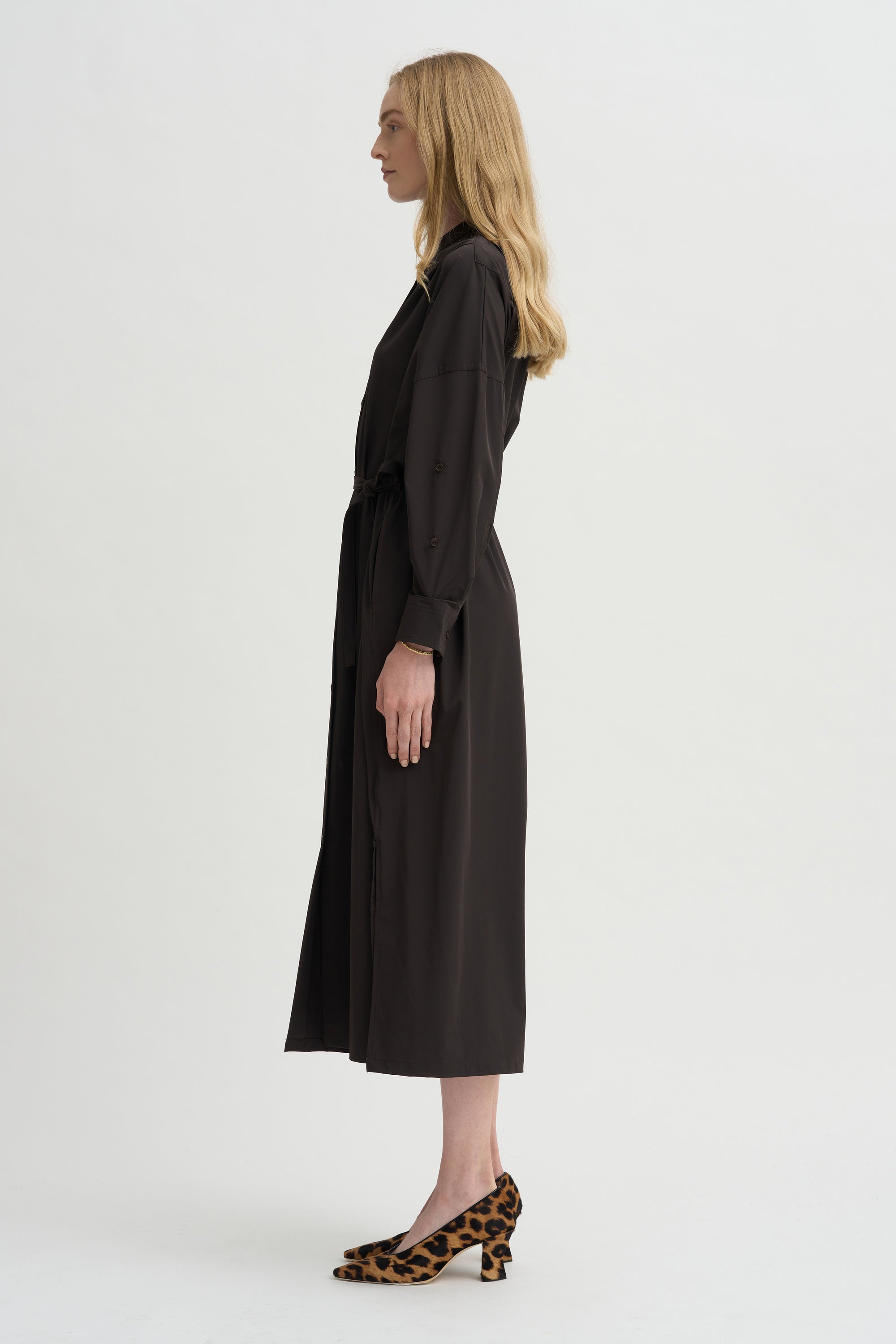 Nell Dress, Dark Chocolate