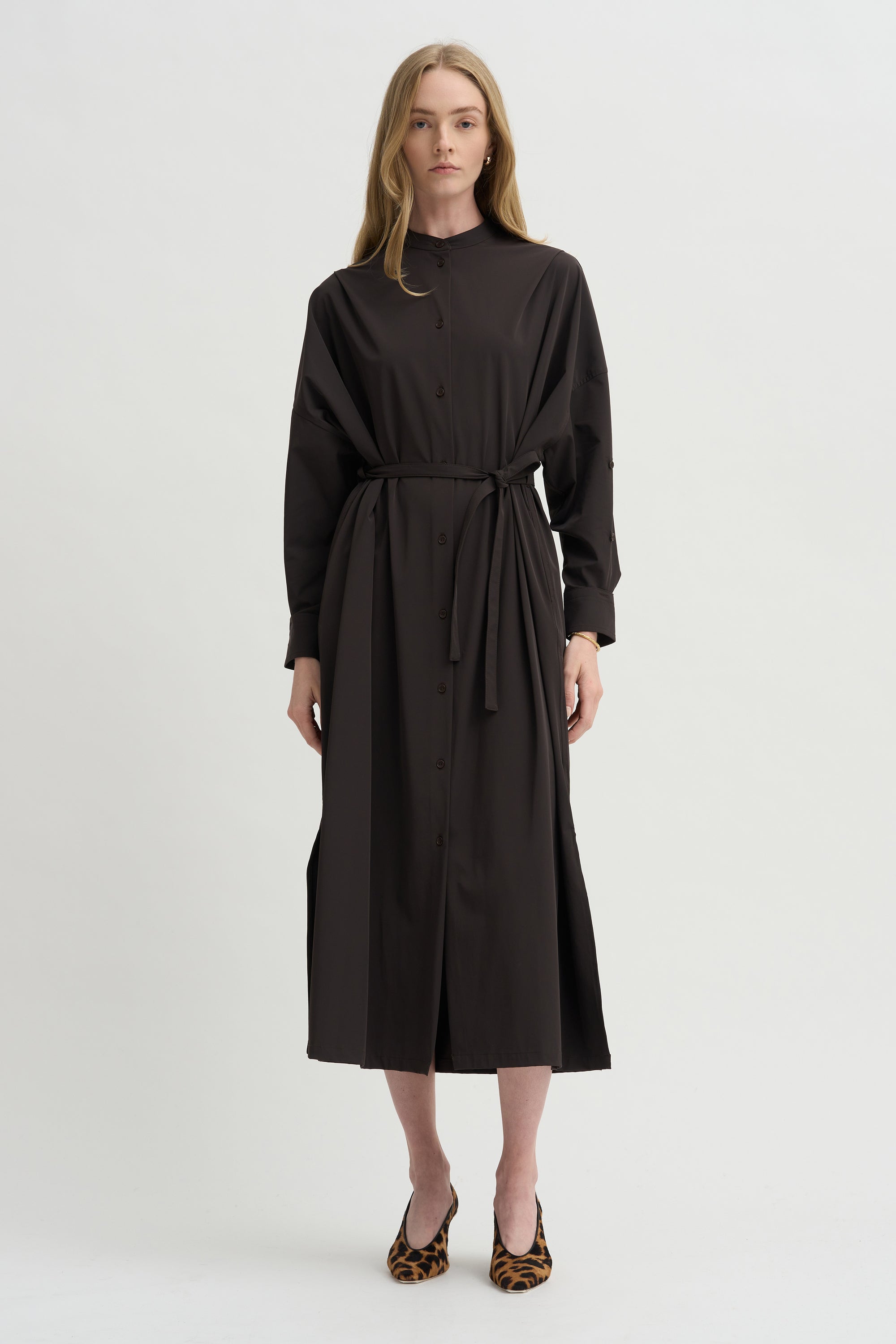 Nell Dress, Dark Chocolate