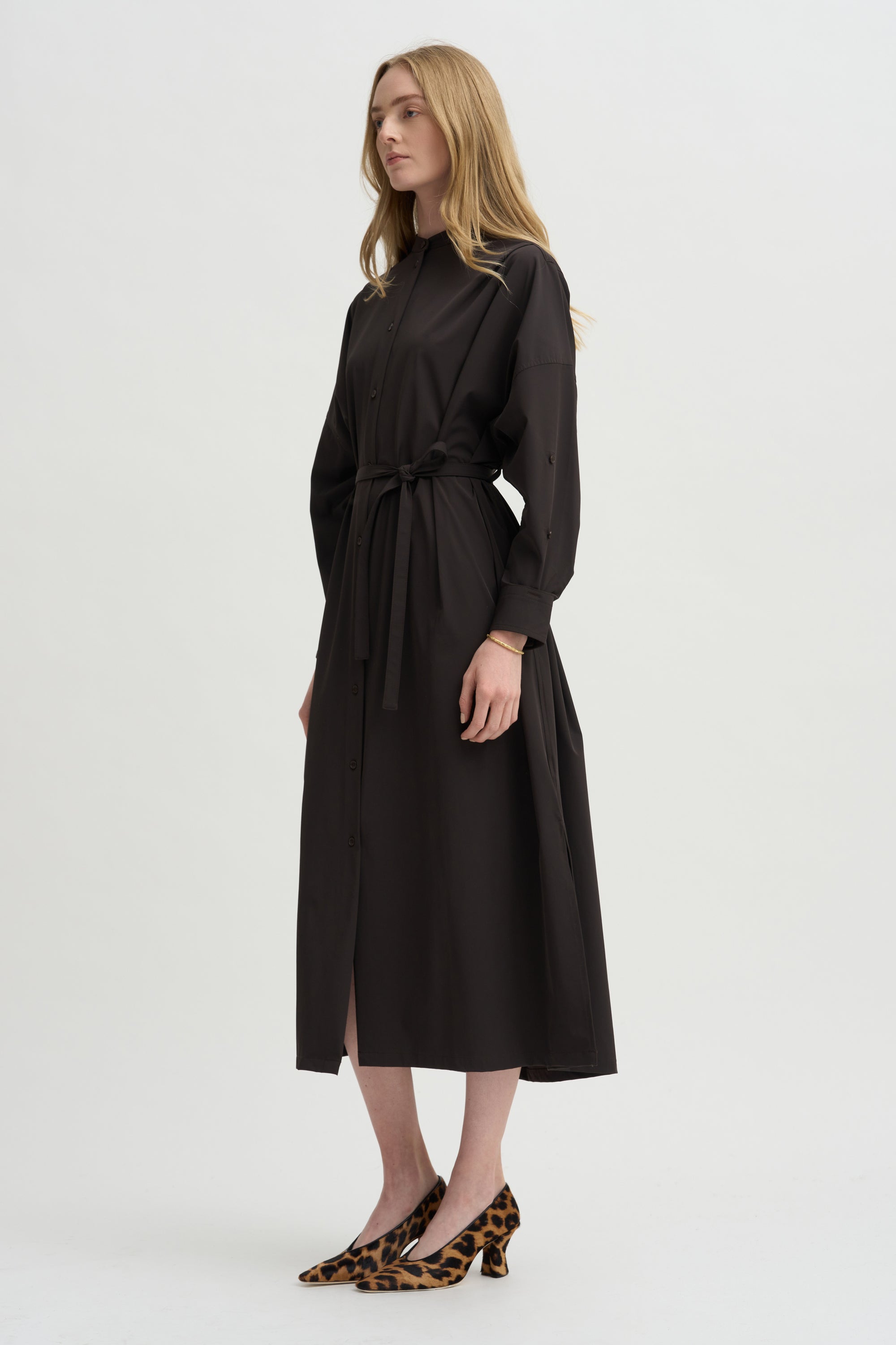 Nell Dress, Dark Chocolate