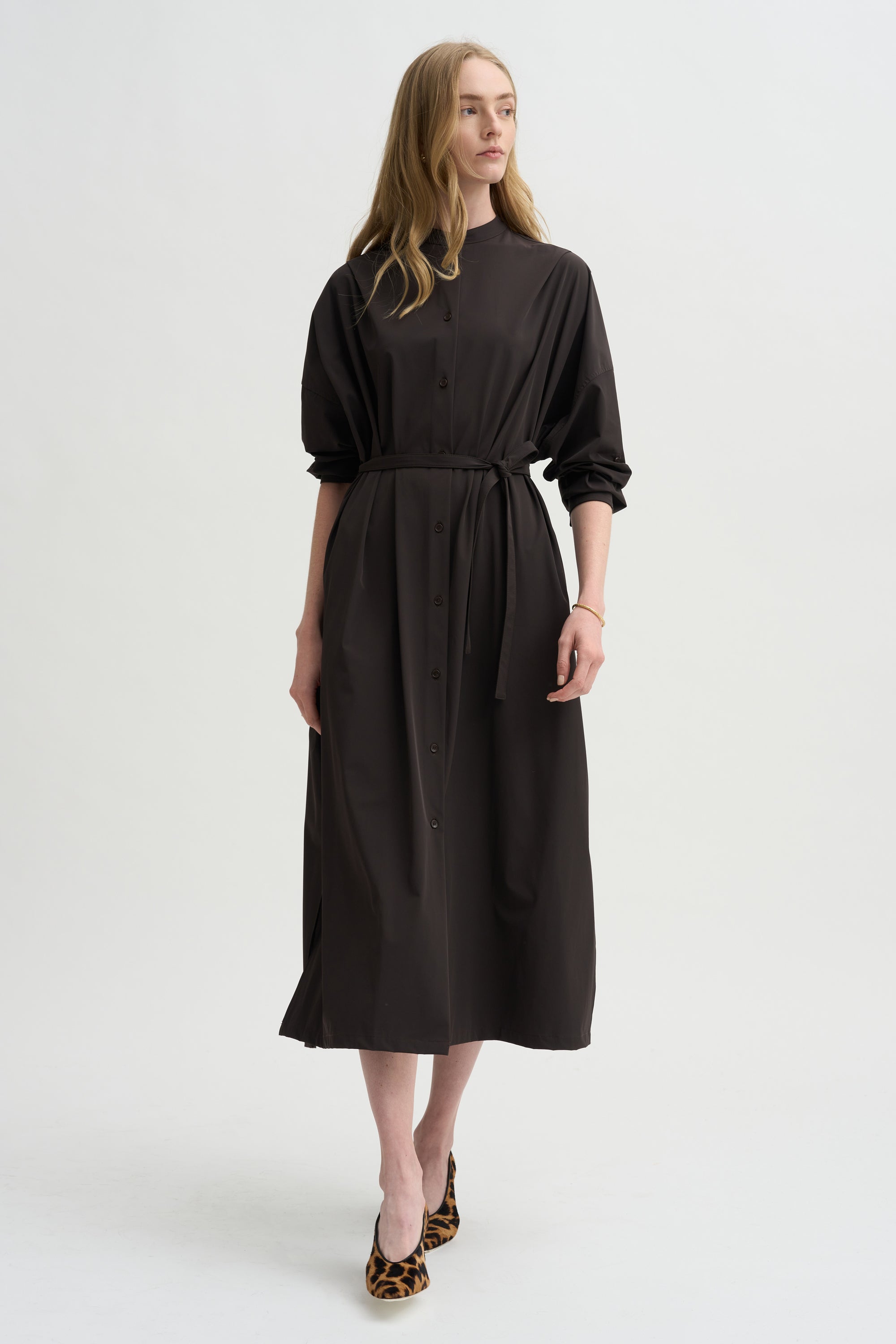 Nell Dress, Dark Chocolate