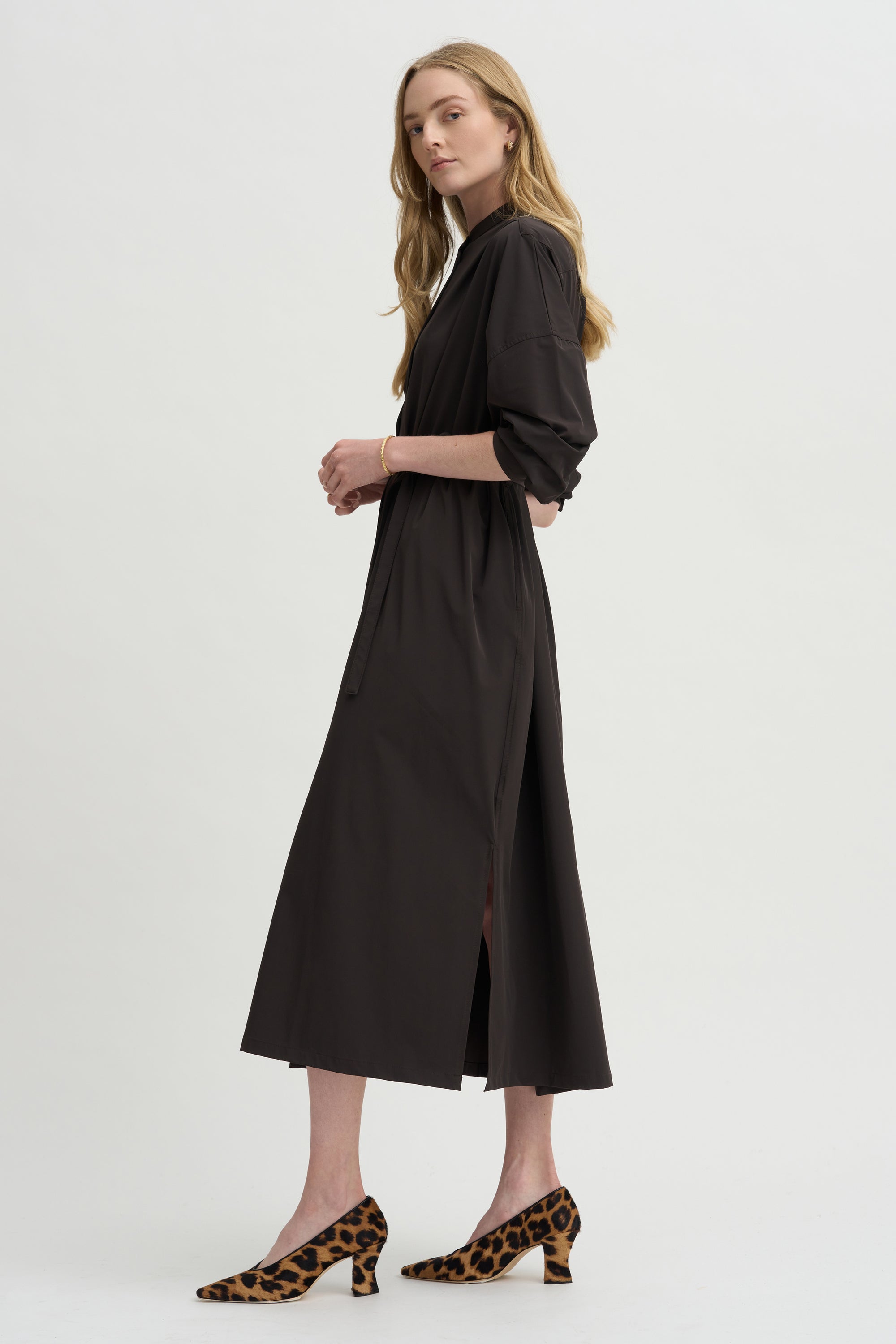 Nell Dress, Dark Chocolate