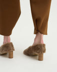 Galaxy Semi-Wide Trousers, Caramel