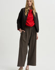 Lucy Baggy Trousers, Mink