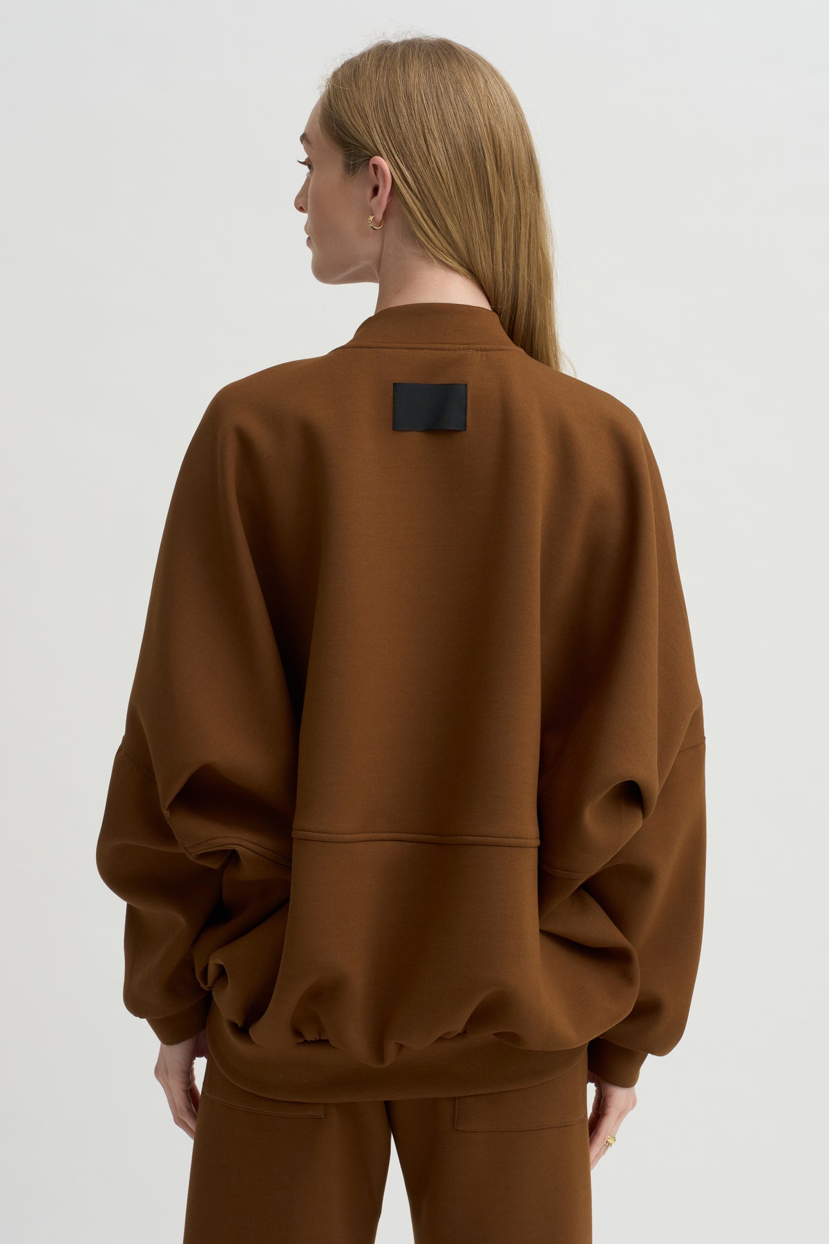 Ollie Zip Up Blouson, Caramel