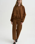 Ollie Zip Up Blouson, Caramel