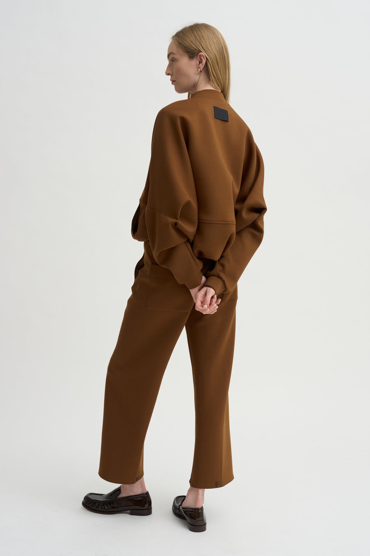 Ollie Zip Up Blouson, Caramel