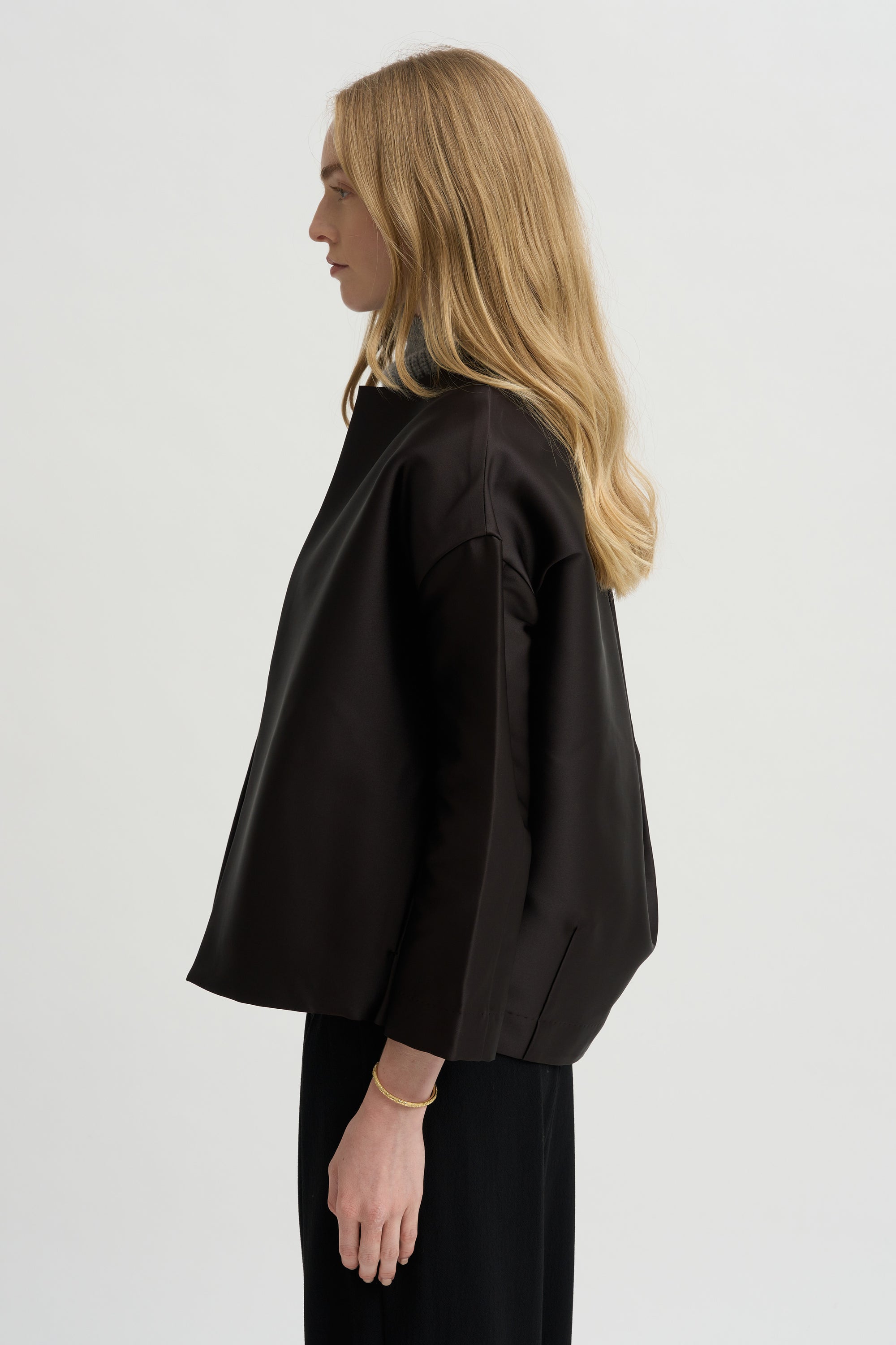 Nataly Balloon Jacket, Black