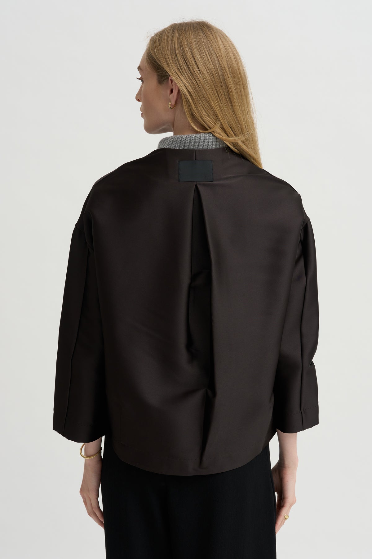 Nataly Balloon Jacket, Black