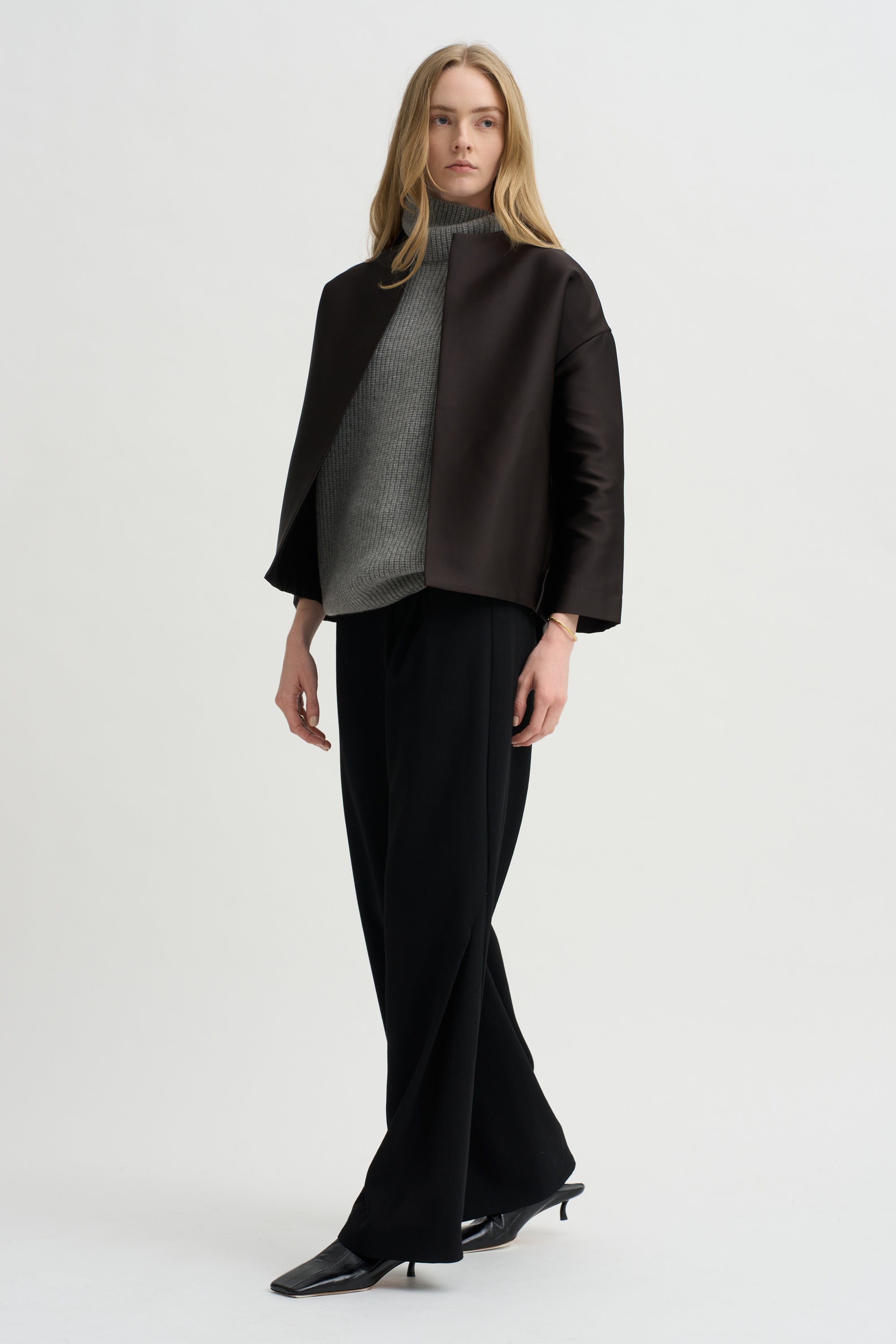 Nataly Balloon Jacket, Black