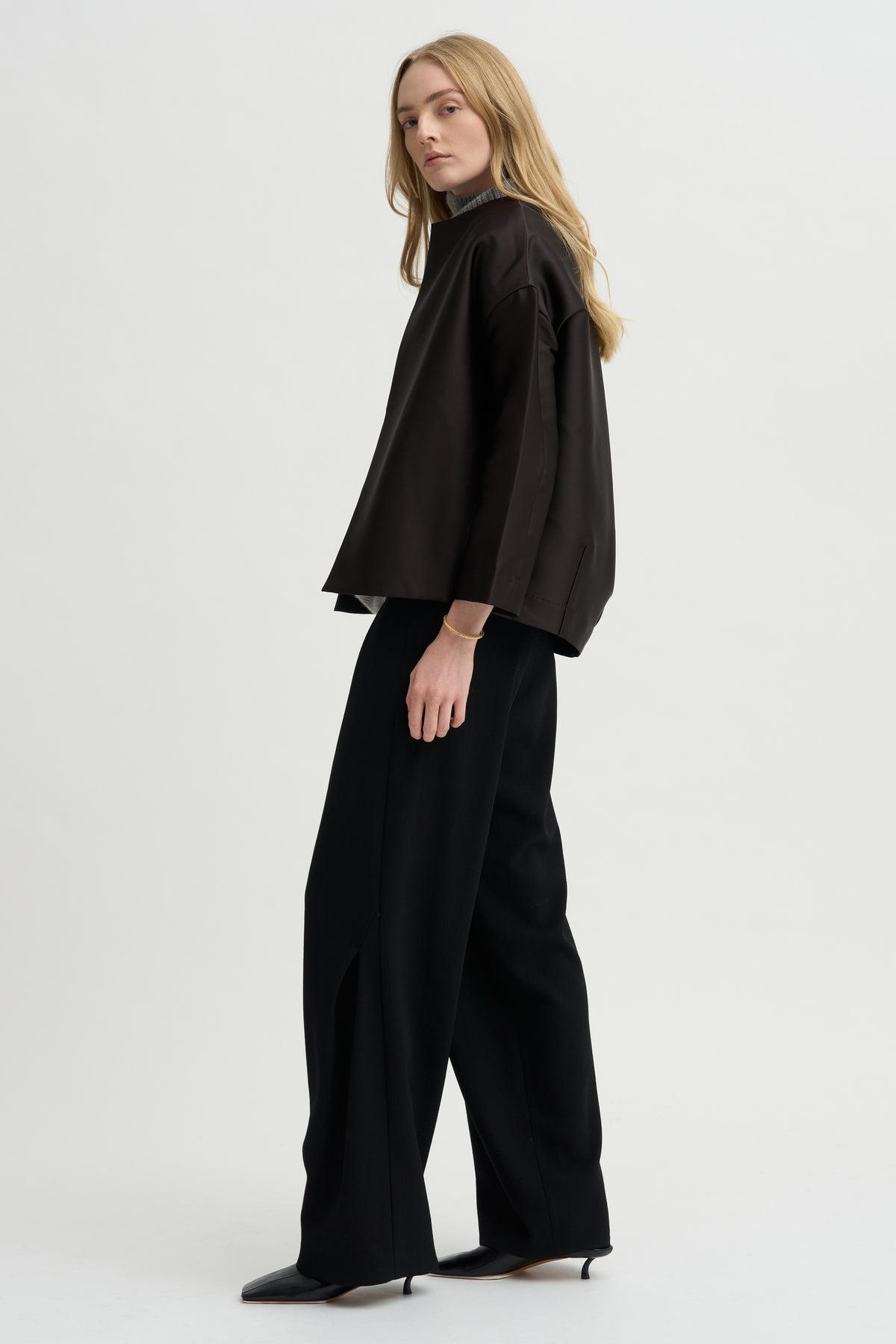 Nataly Balloon Jacket, Black
