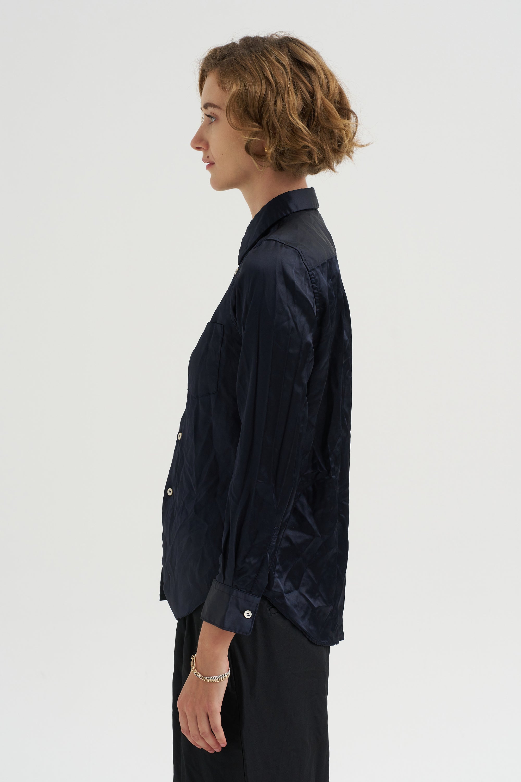 Button-Down Shirt, Navy