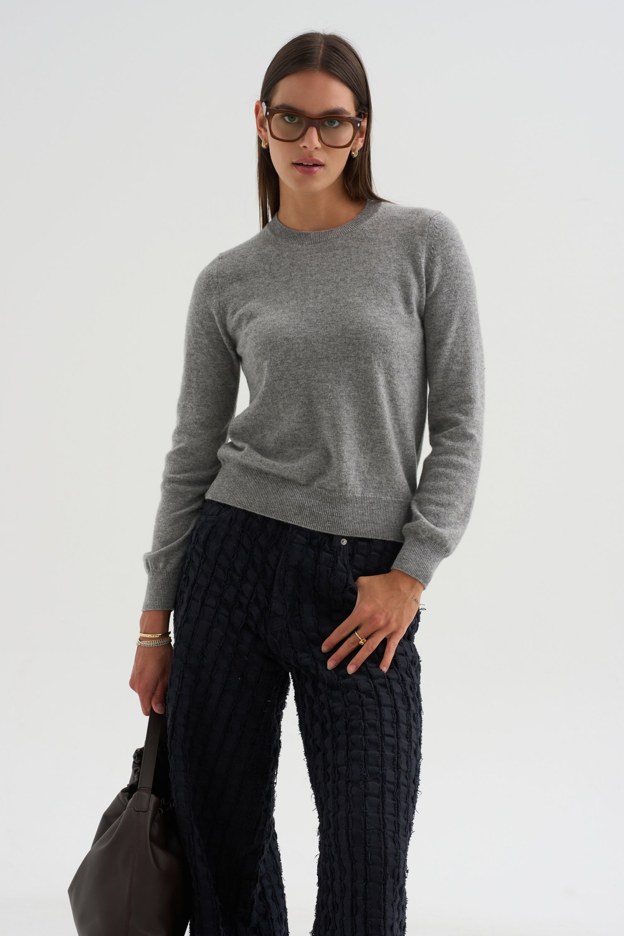 Long Sleeve Sweater, Grey