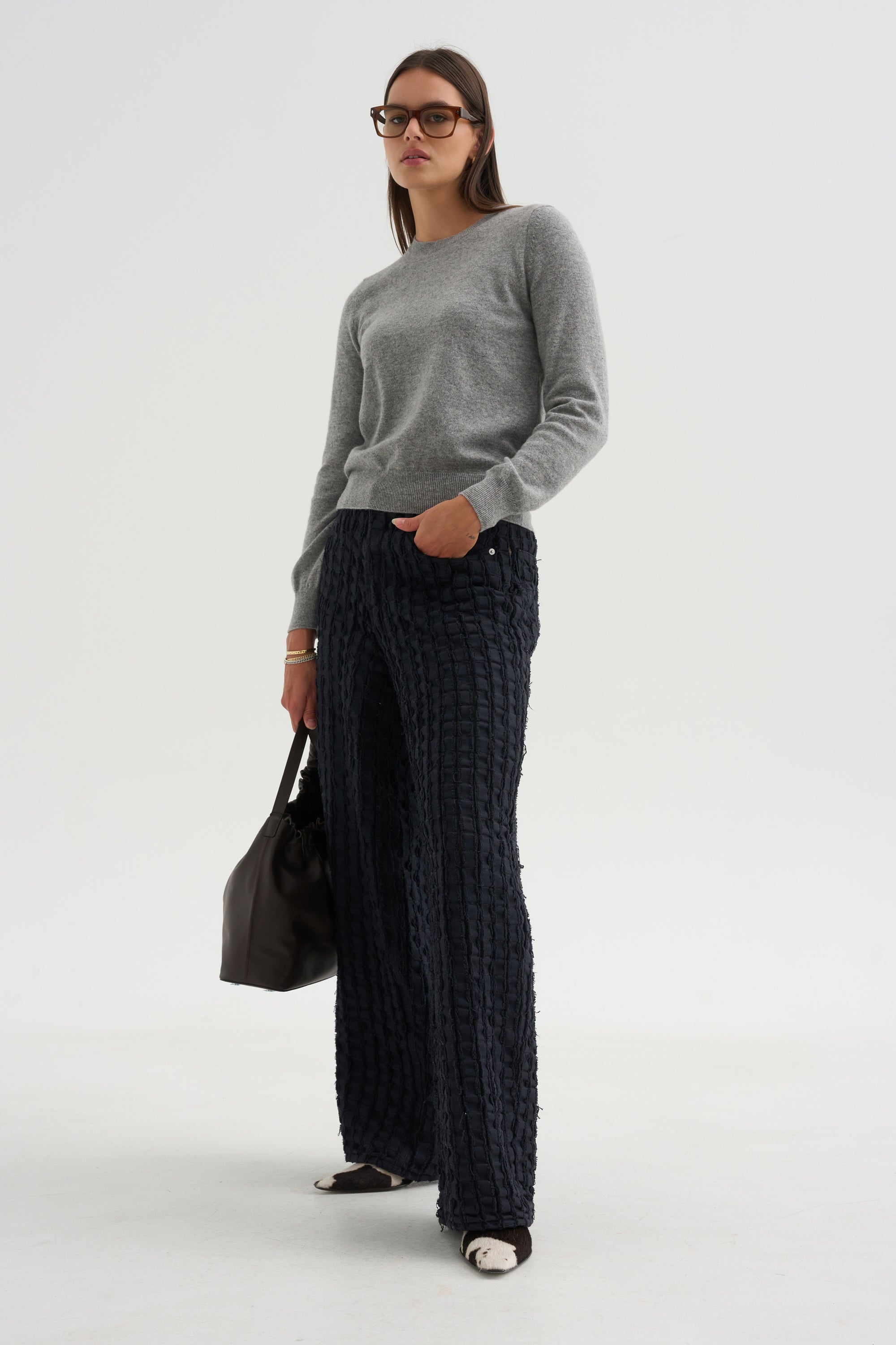 Long Sleeve Sweater, Grey