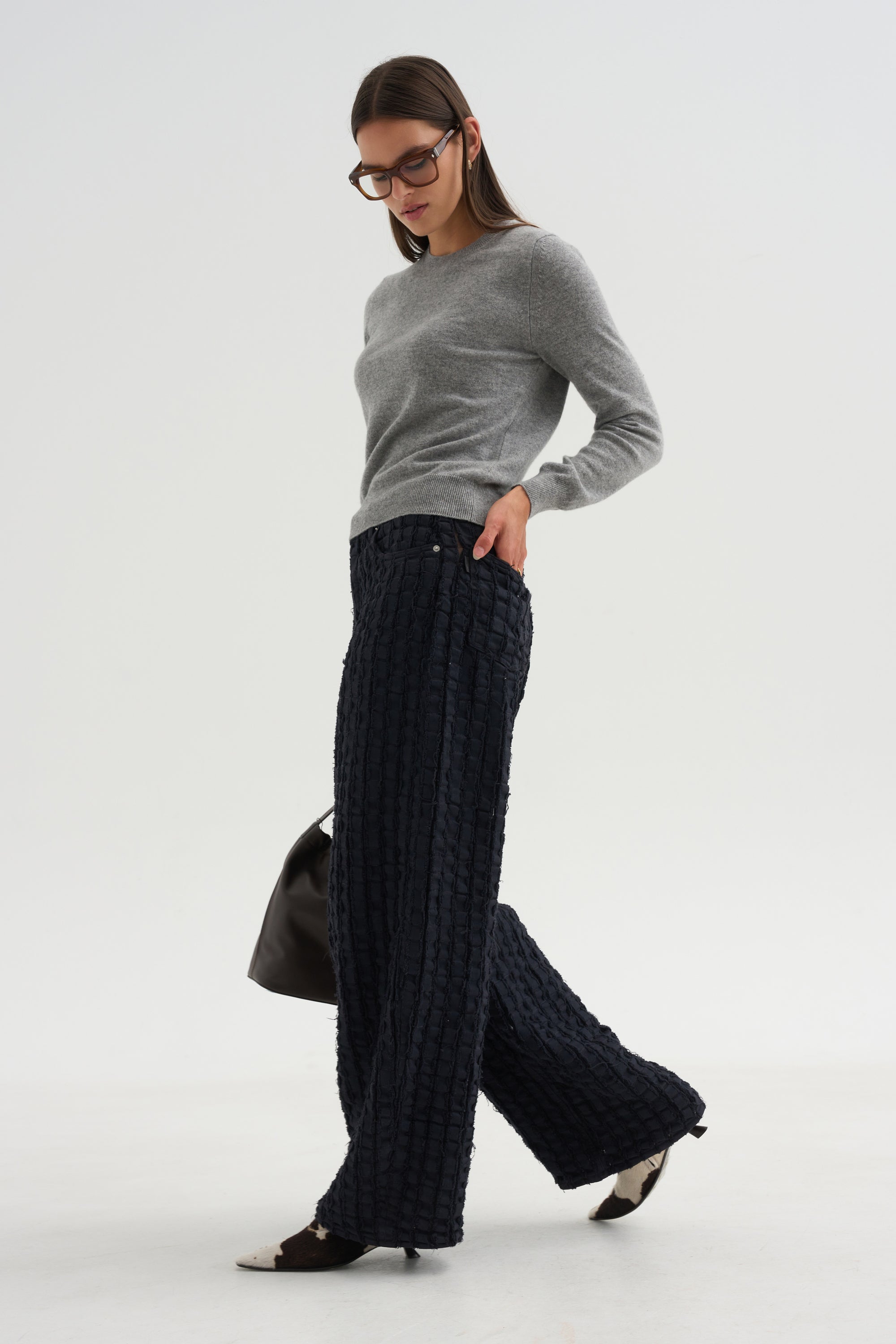 Long Sleeve Sweater, Grey