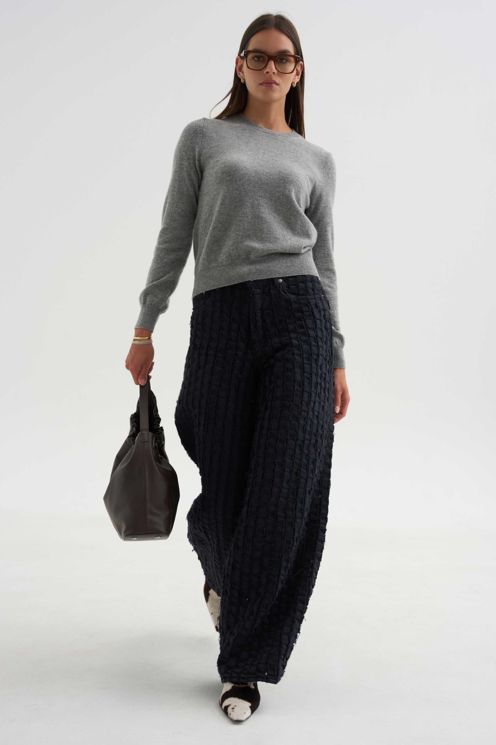 Long Sleeve Sweater, Grey