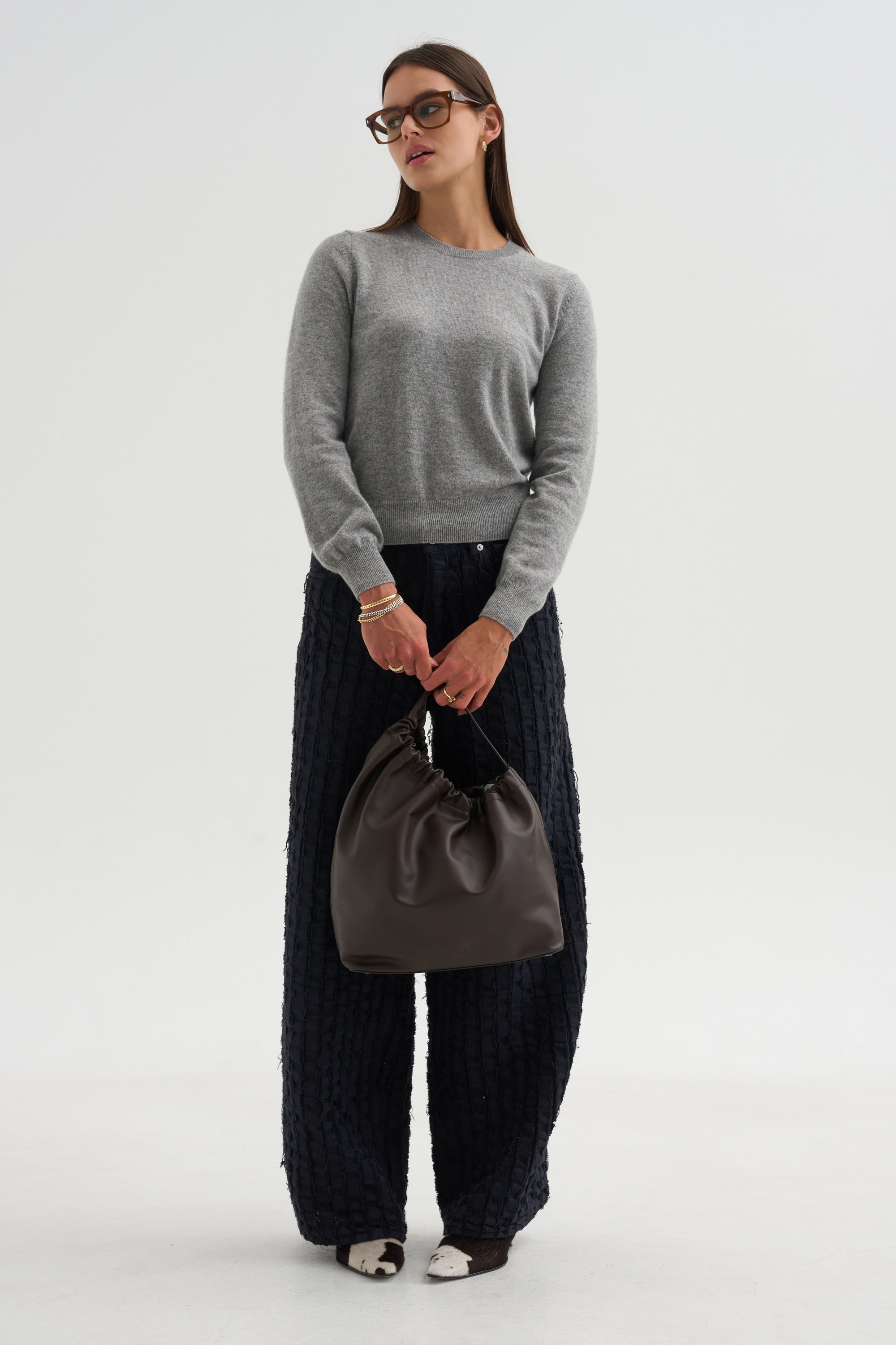 Long Sleeve Sweater, Grey