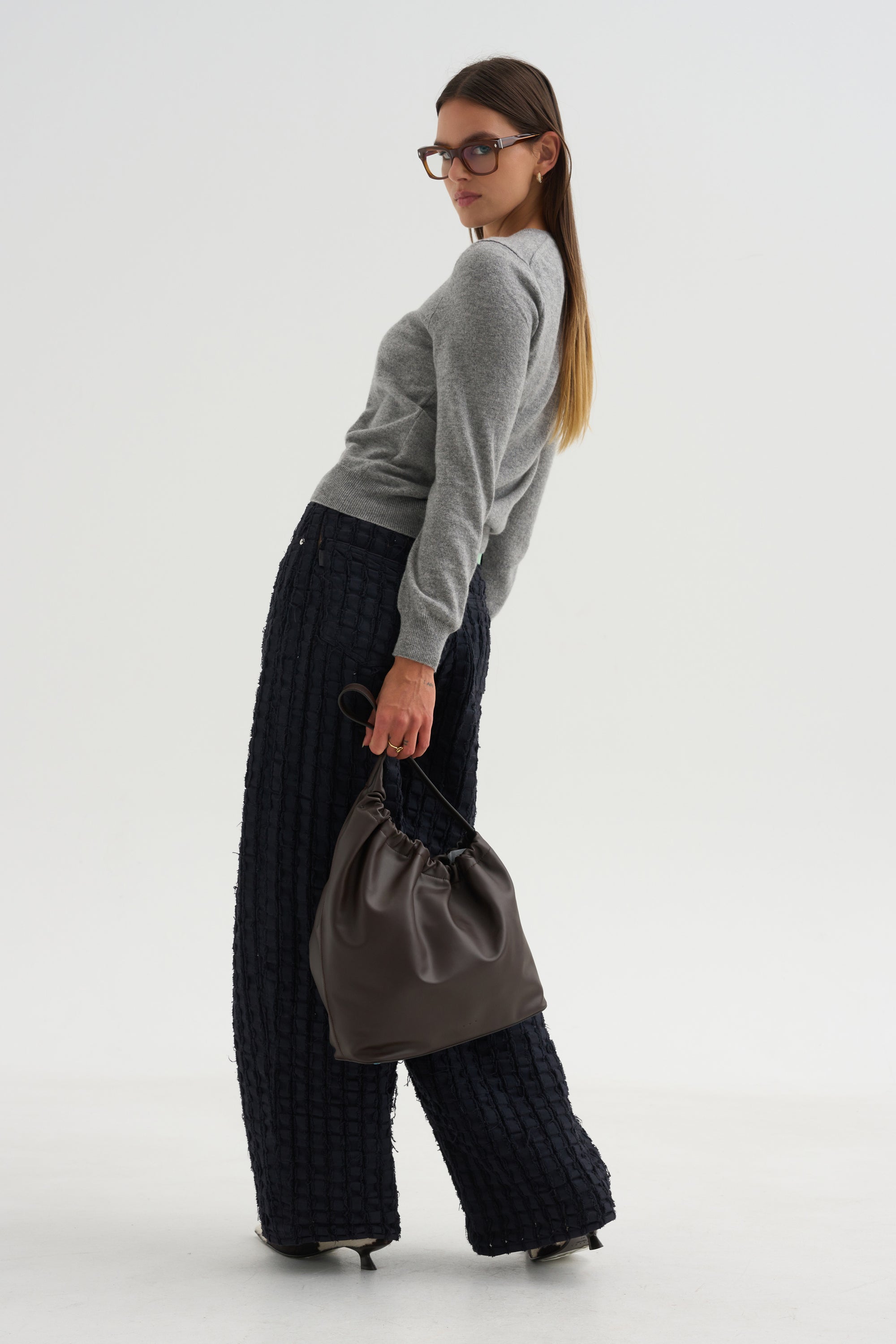 Long Sleeve Sweater, Grey