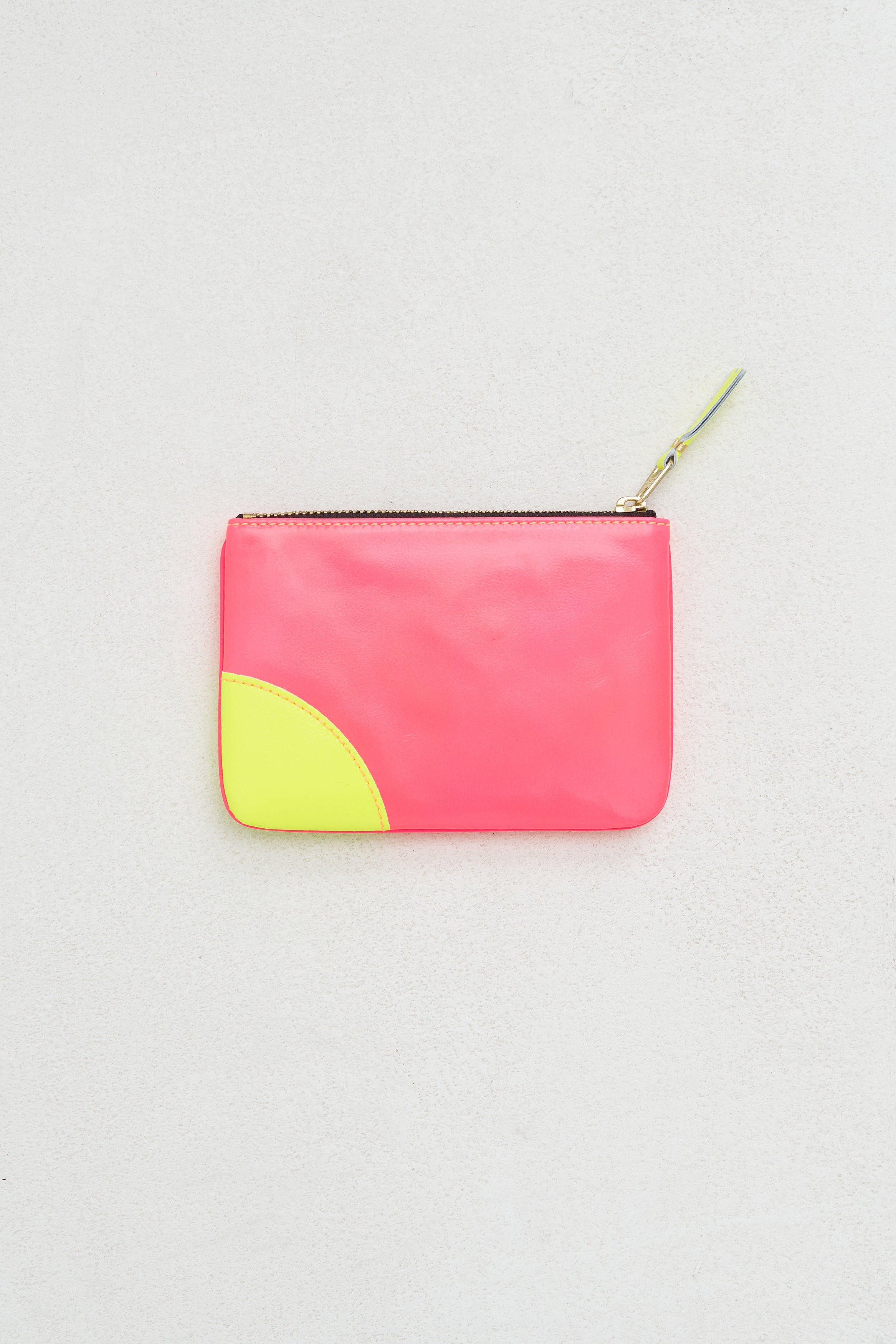 Comme Des Garcons super fluo pouch, orange and blue – Kick Pleat