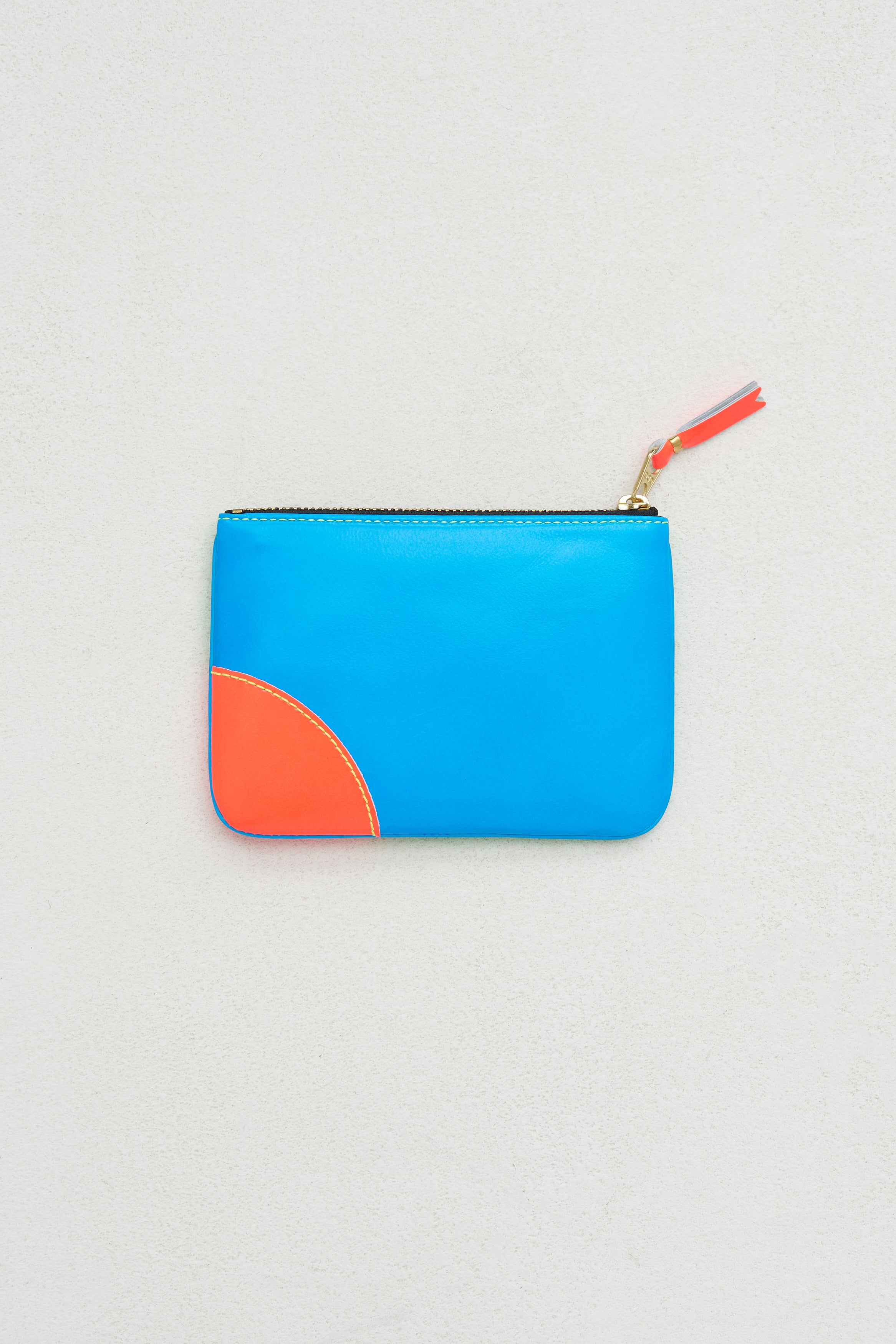 Comme Des Garcons super fluo pouch, orange and blue – Kick Pleat