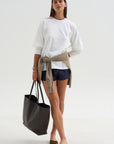 Drawstring Short, Midnight