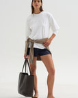 Drawstring Short, Midnight