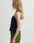 Everyday Silk Twill Camisole, Midnight