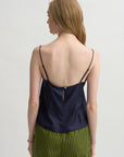 Everyday Silk Twill Camisole, Midnight