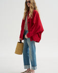 Batwing Jacket, Red