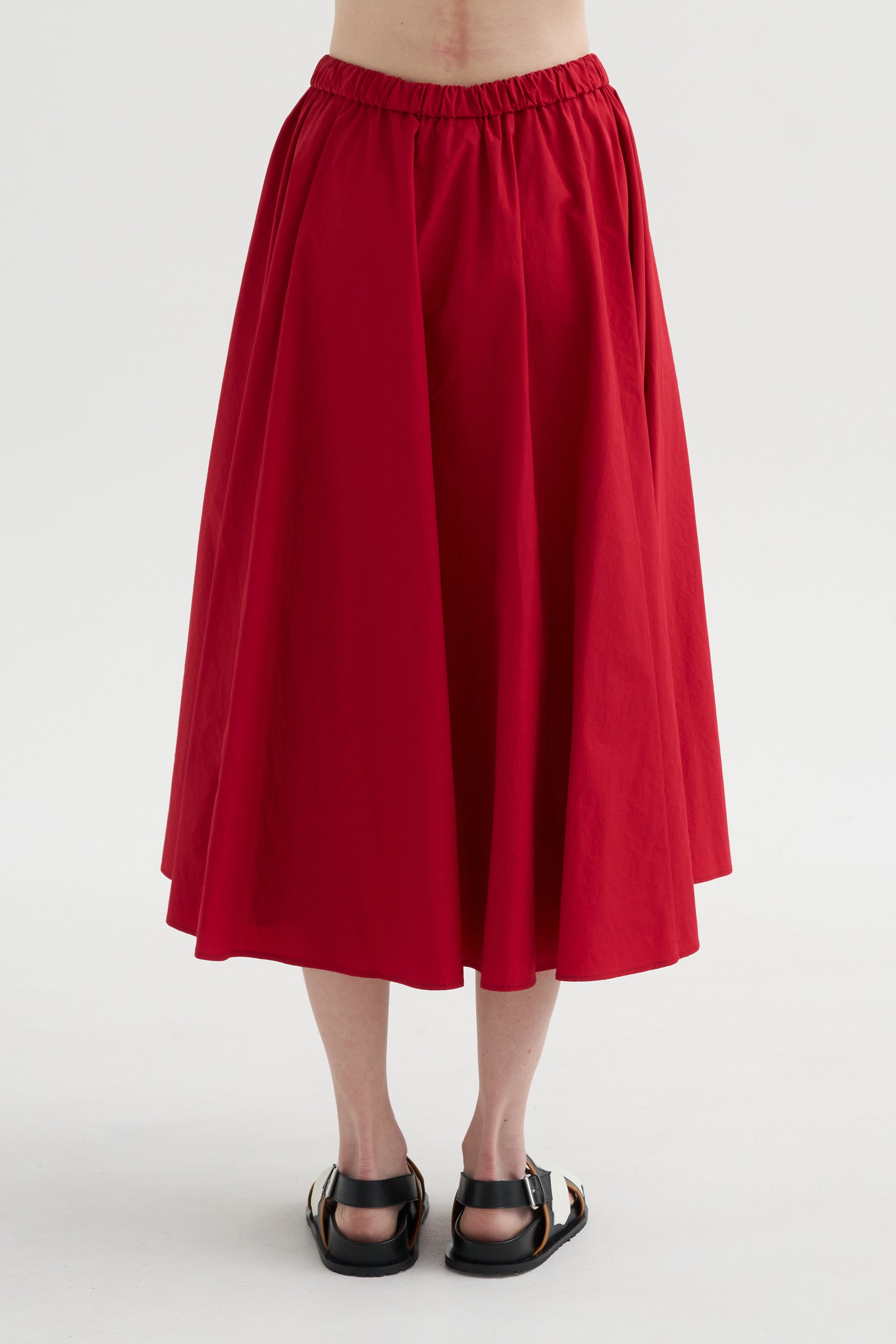 Technical Skirt, Red