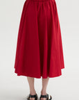 Technical Skirt, Red