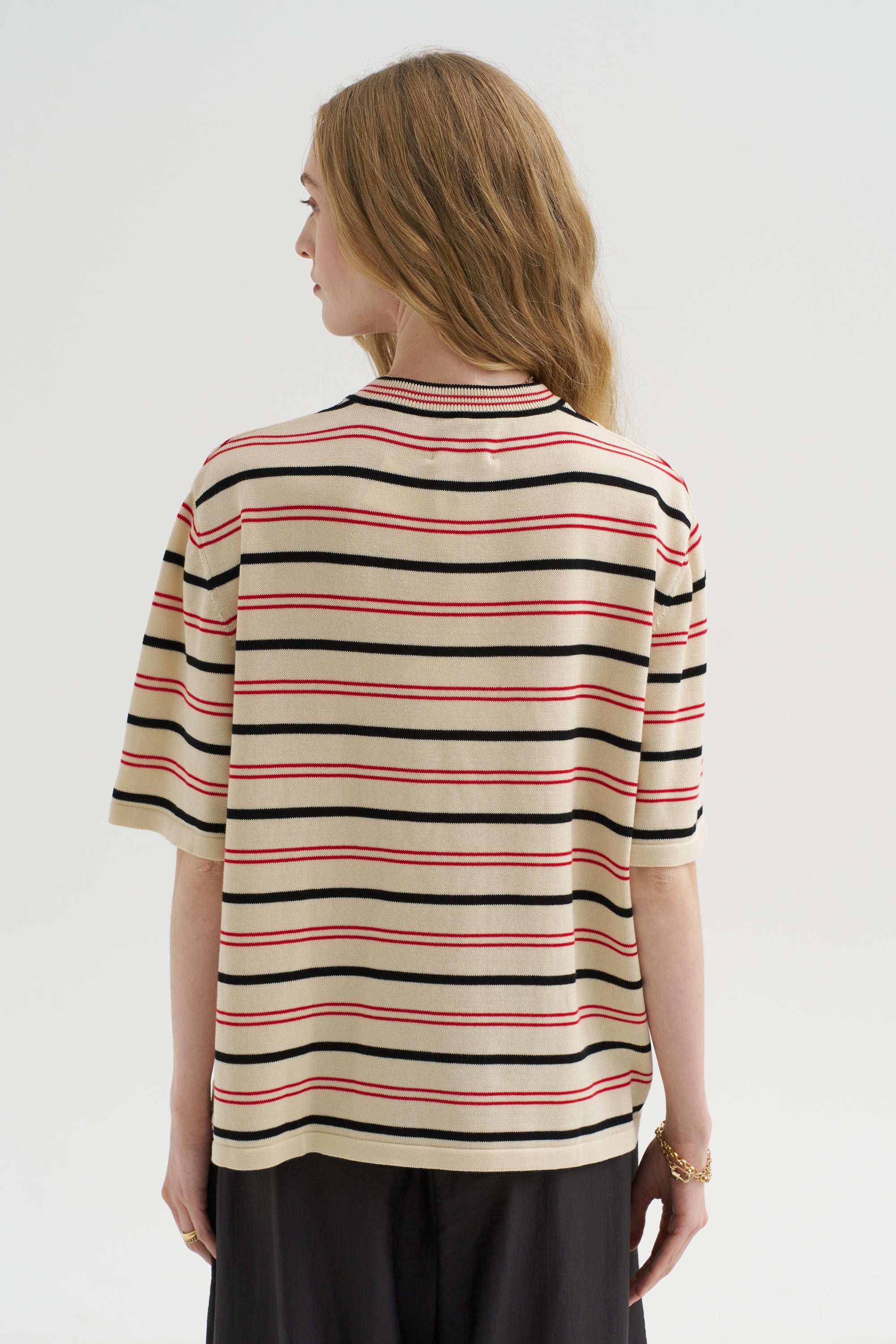 Organic Cotton Striped T-Shirt, Stripe