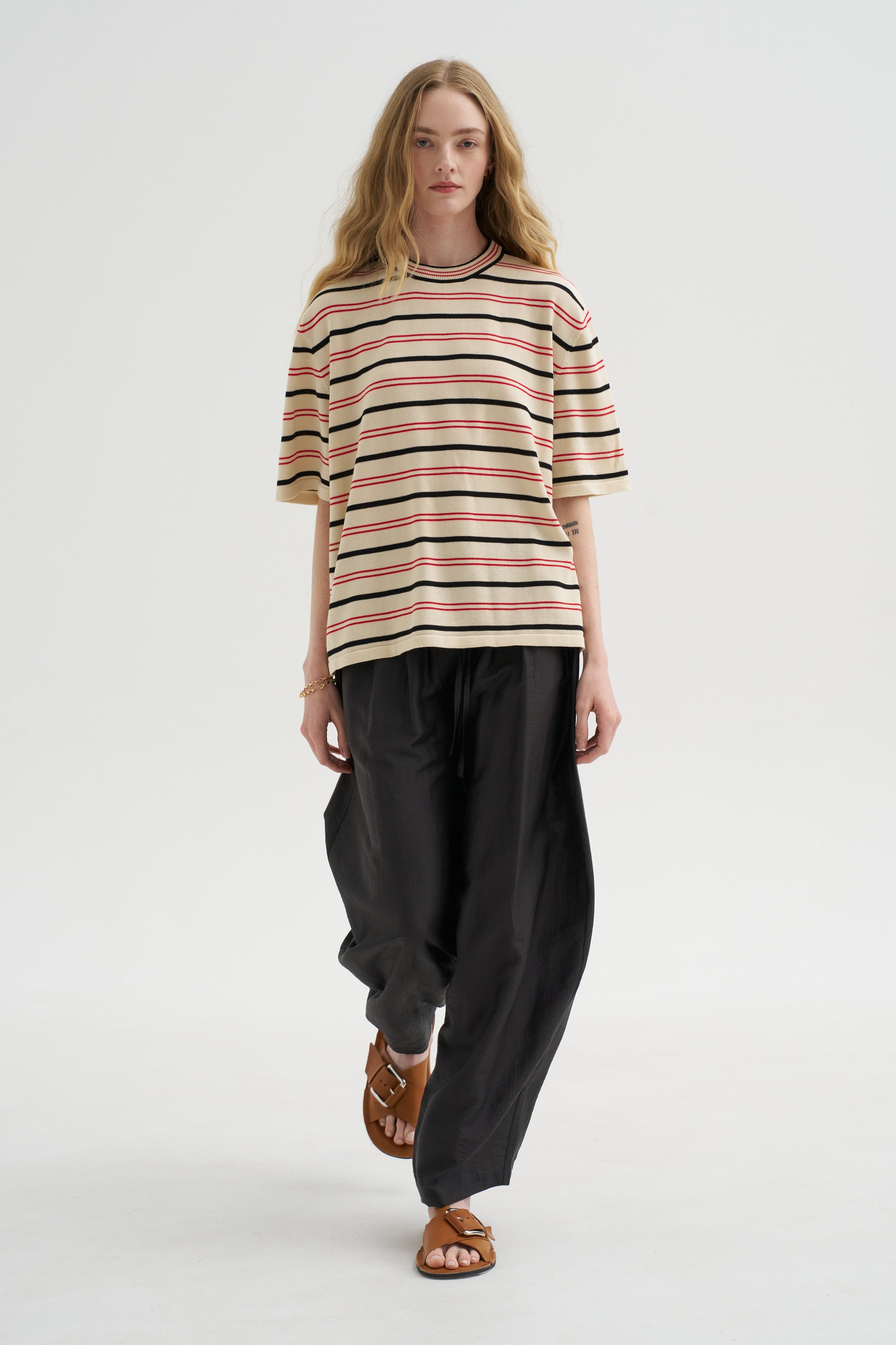 Organic Cotton Striped T-Shirt, Stripe