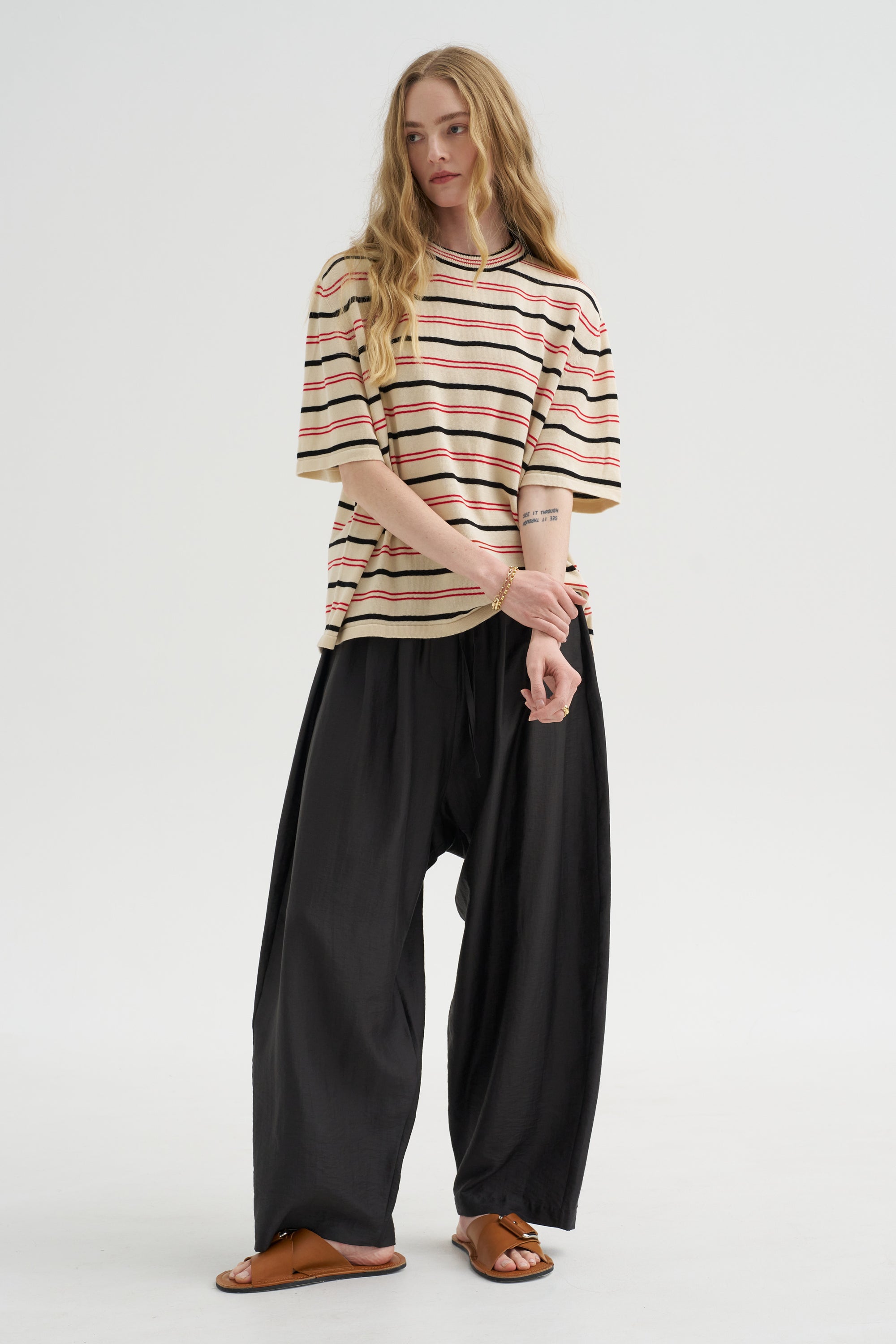 Organic Cotton Striped T-Shirt, Stripe