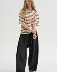 Organic Cotton Striped T-Shirt, Stripe