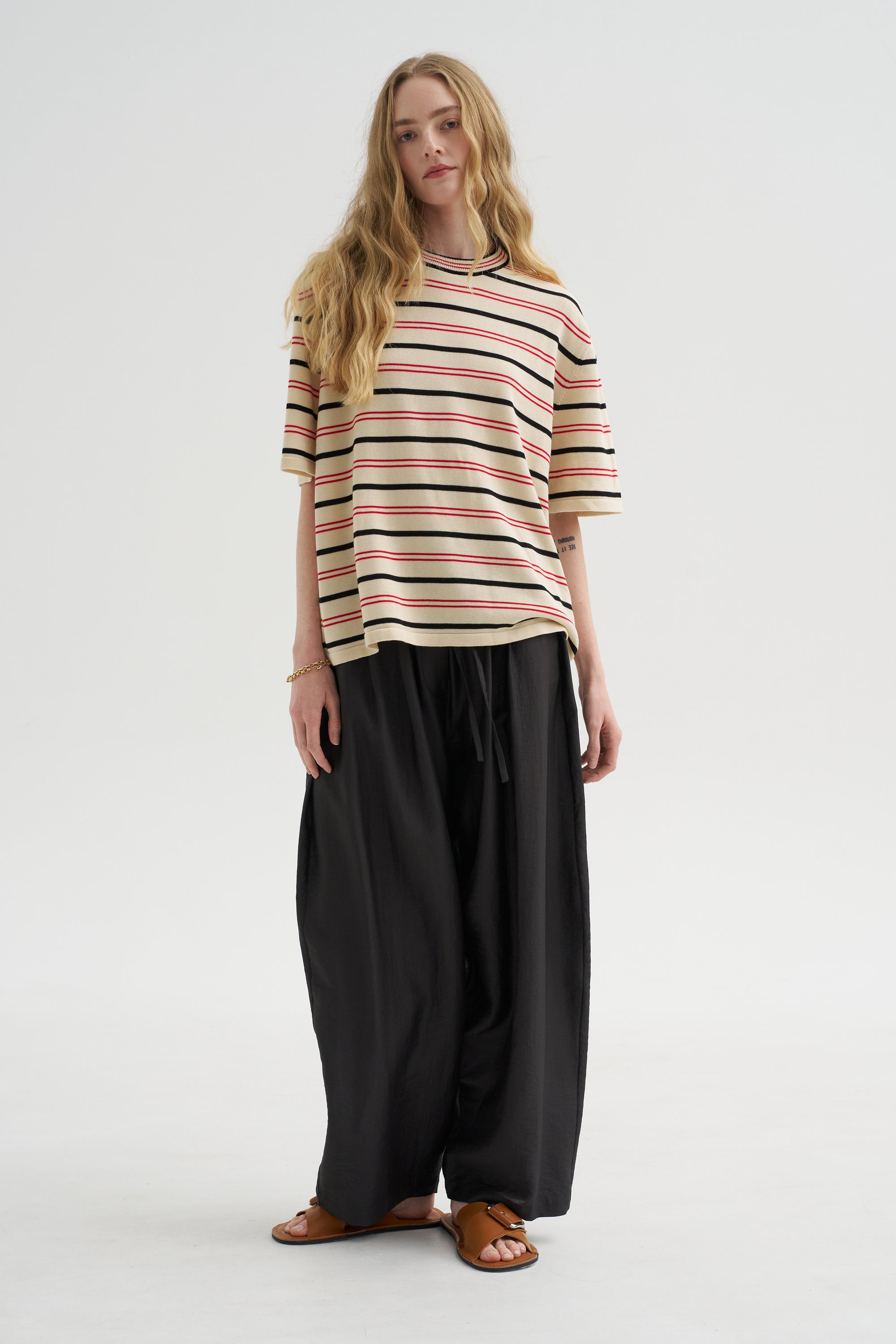 Organic Cotton Striped T-Shirt, Stripe