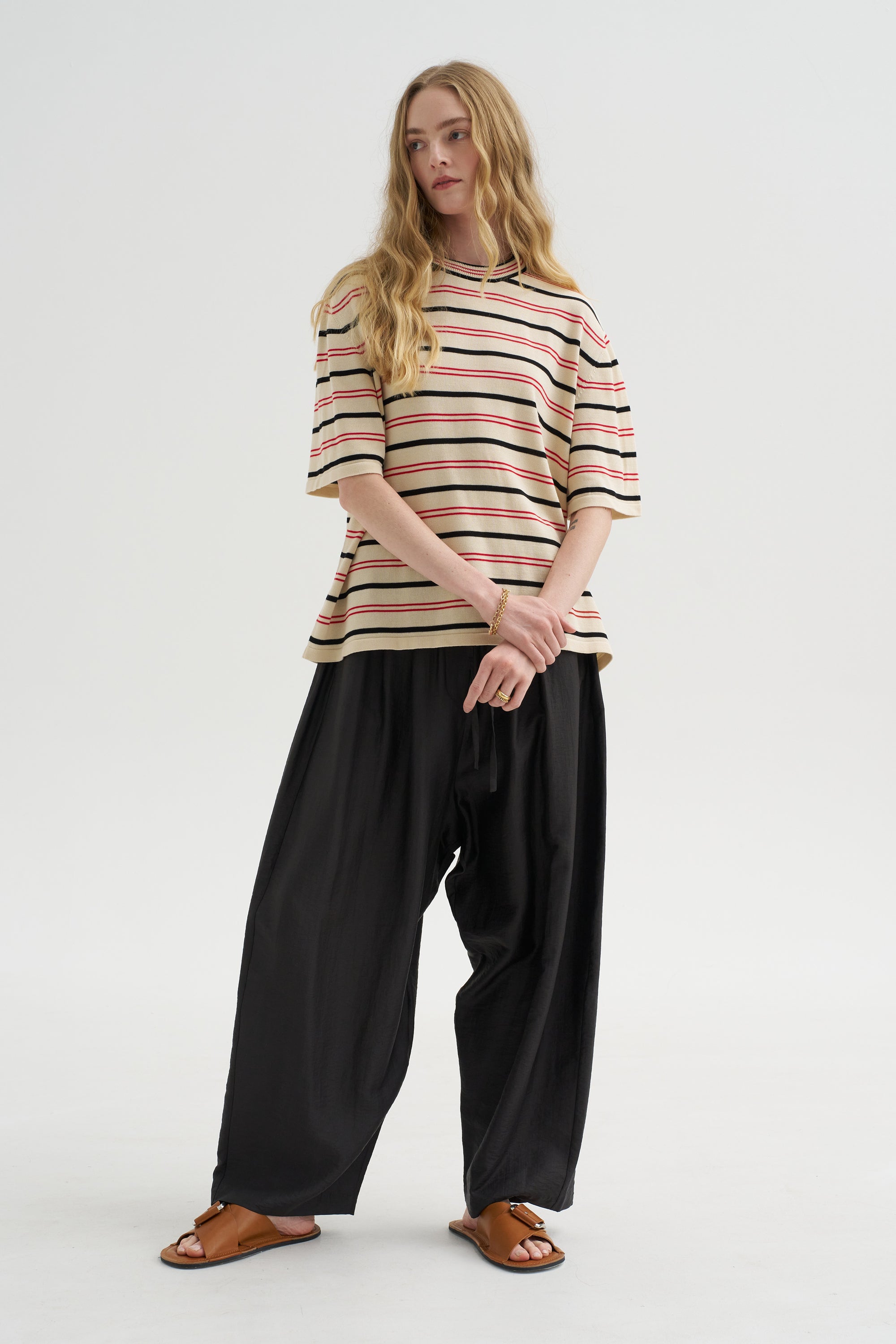 Organic Cotton Striped T-Shirt, Stripe