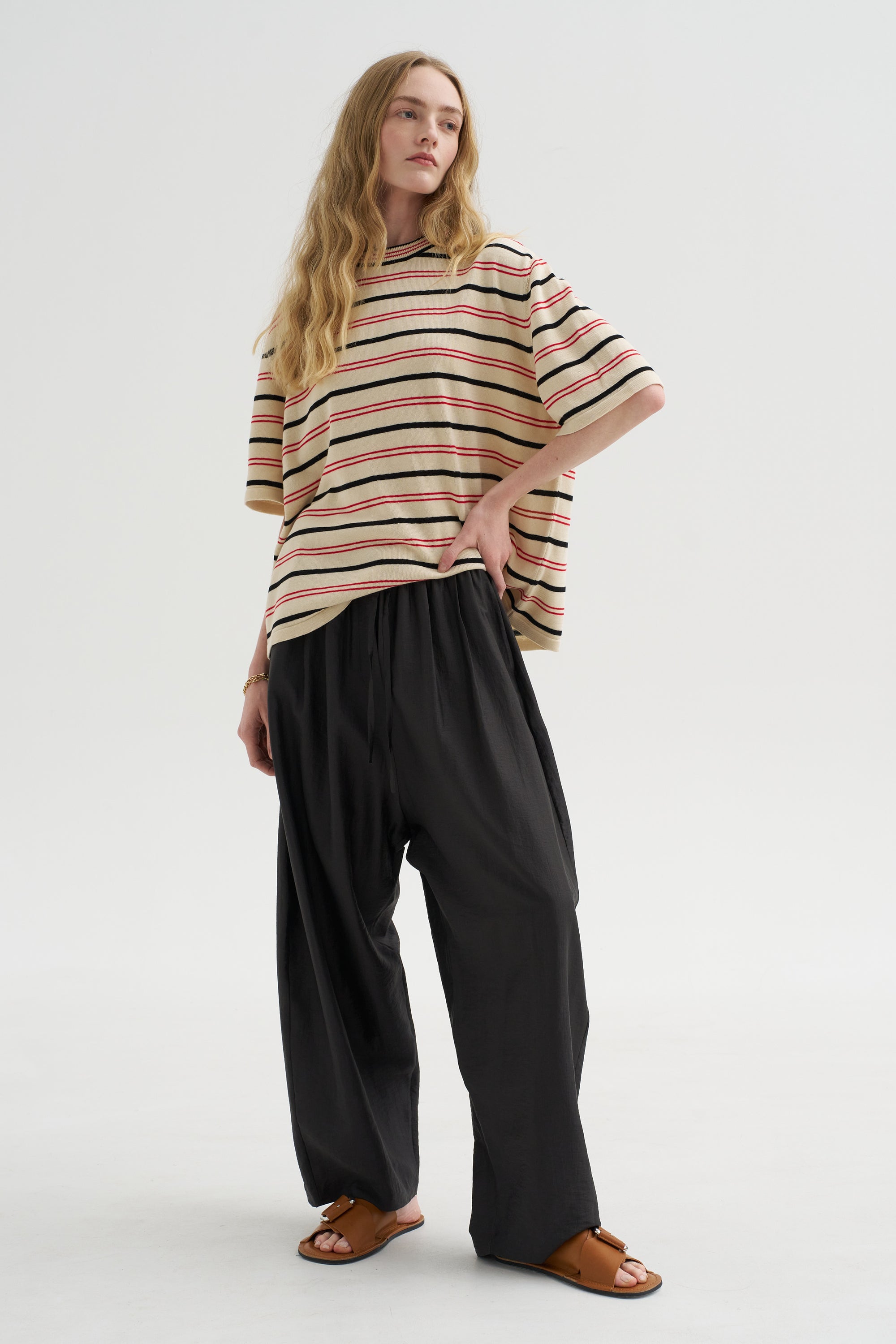 Organic Cotton Striped T-Shirt, Stripe