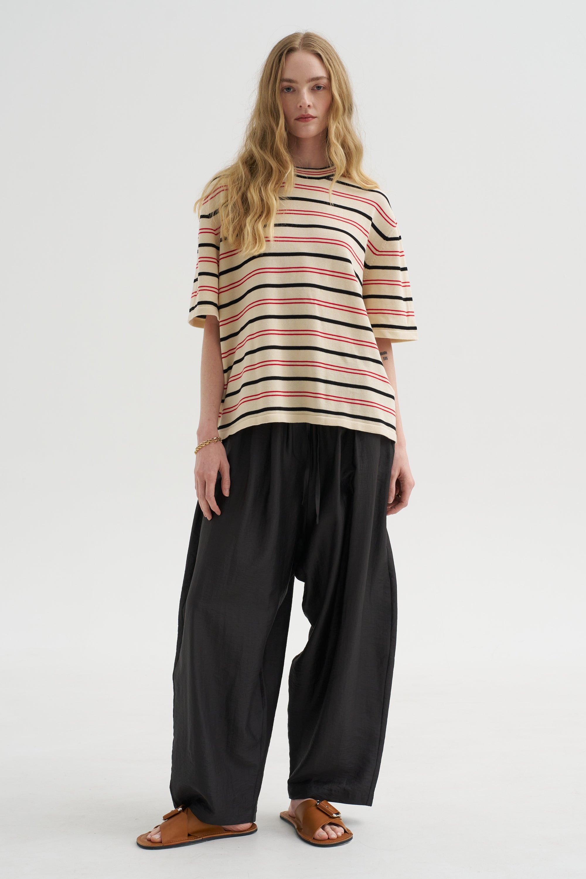 Organic Cotton Striped T-Shirt, Stripe