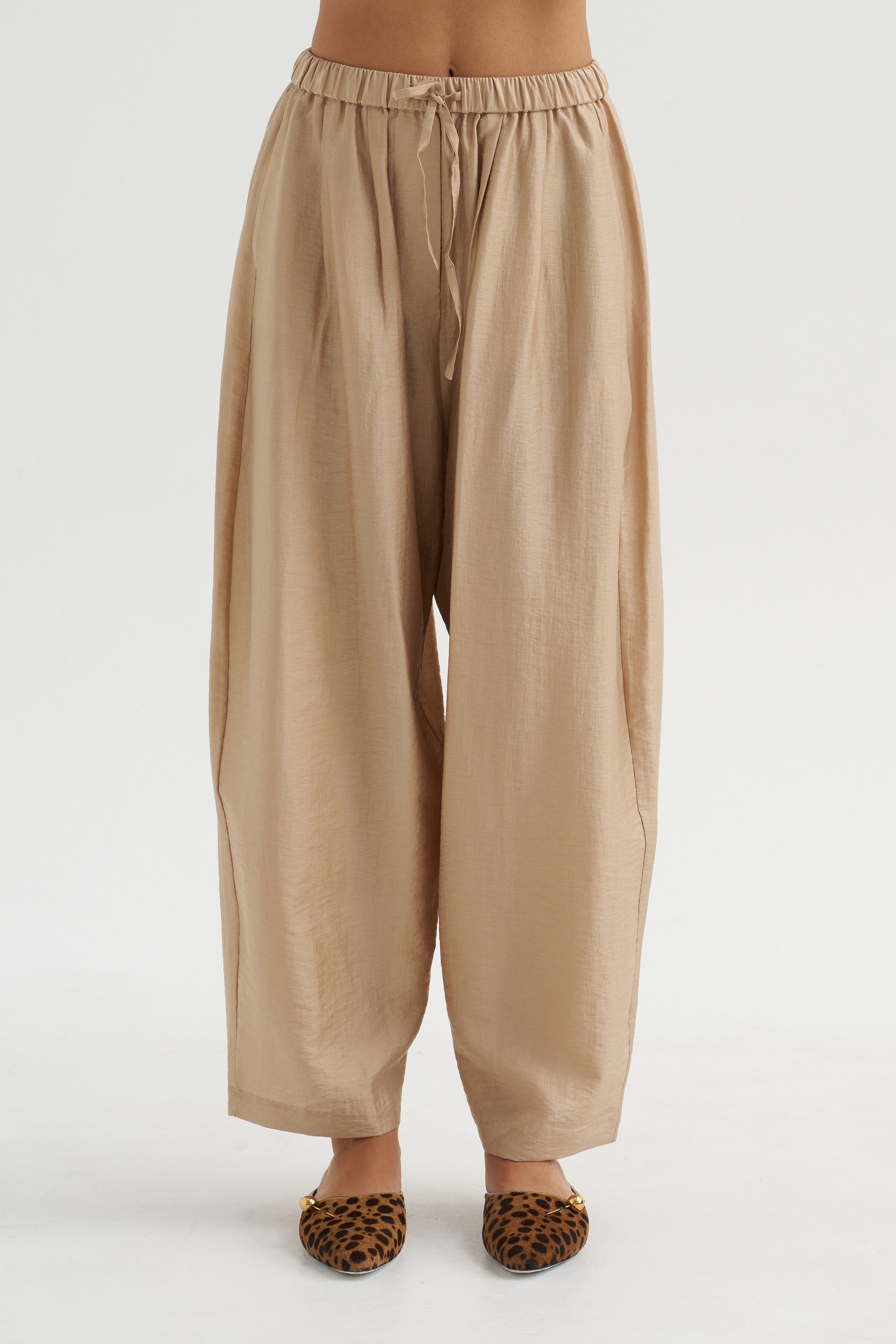 Maxi Pants, Beige